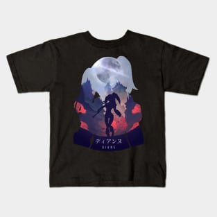 Diane - Dark Illusion Kids T-Shirt